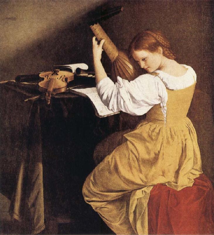 The Lute Player, Orazio Gentileschi